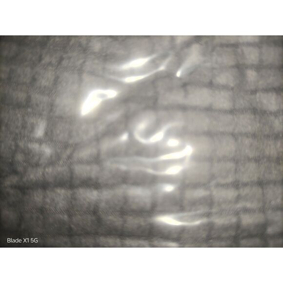 Armless Office Chair Cover Criss Cross Slipcover Stretch Knitted Wide Seat Grey - Picture 8 of 9